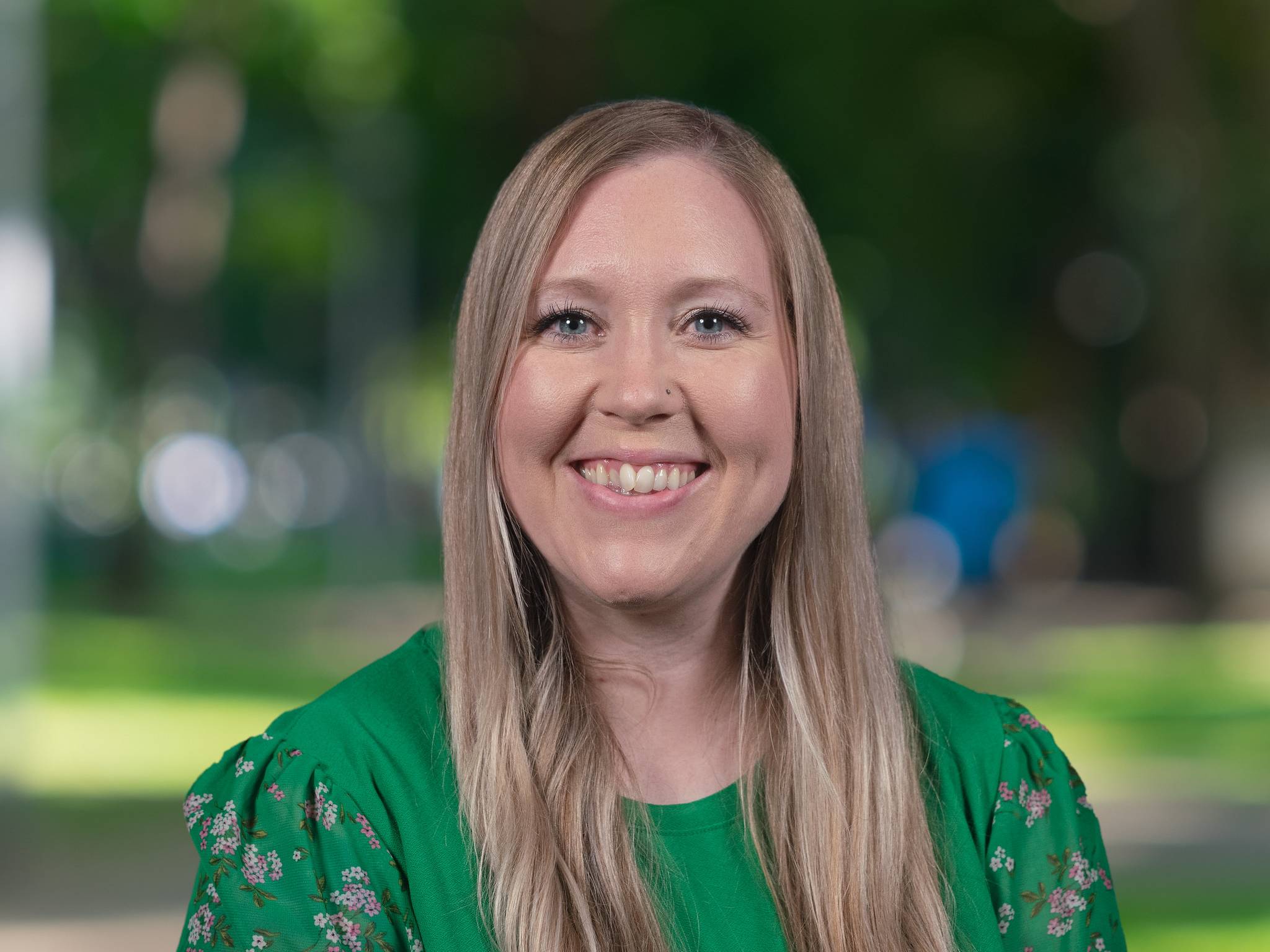 Headshot of Amber Anderson.