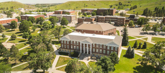 Above View of Campus