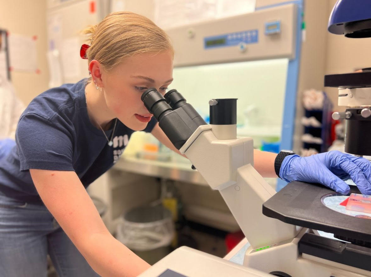 Annaliese Braucht, a senior majoring in biomedical engineering and biology, was recently named to the Tau Beta Pi Laureate Program, joining an outstanding list of 131 laureates since the program began in 1982.