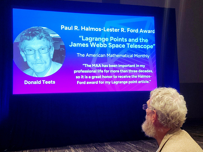 When South Dakota Mines Professor Emeritus Donald Teets, D.A., set out to understand contradictory claims in two calculus textbooks 30 years ago, he didn’t expect it to launch a new chapter in his career.